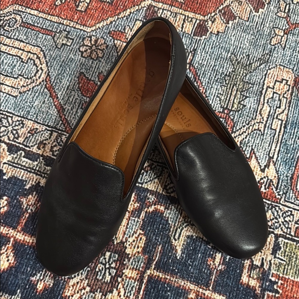 Kenneth Cole Black Leather Loafers